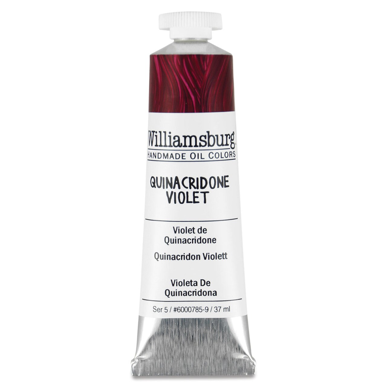 Williamsburg Handmade Oil Paint - Quinacridone Violet, 37 ml tube